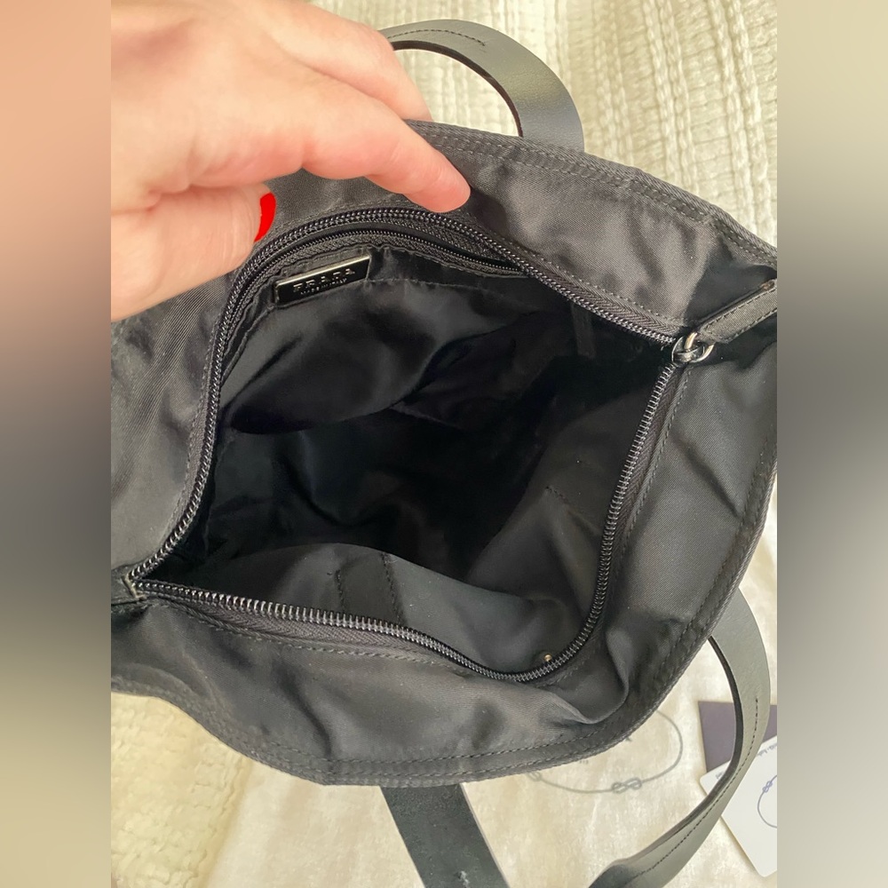 Prada Black Nylon Tote Bag - Picture 7 of 14